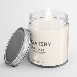 GATSBY Soy Candle, Book Lovers' Candle